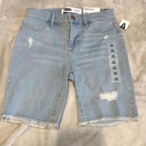 Old Navy Ballerina Bermuda Shorts NWT 12